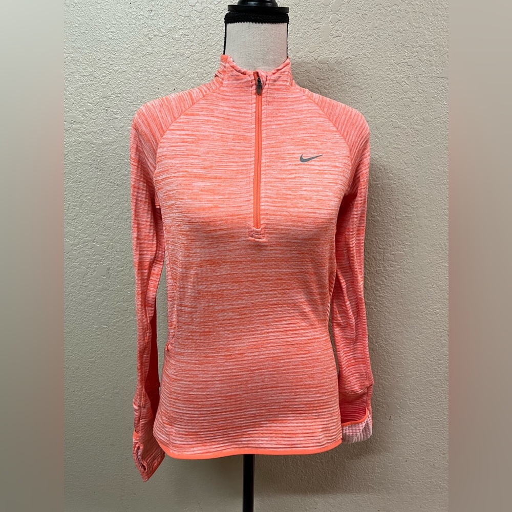 Nike Dri-fit heat gear 3/4 zip pullover